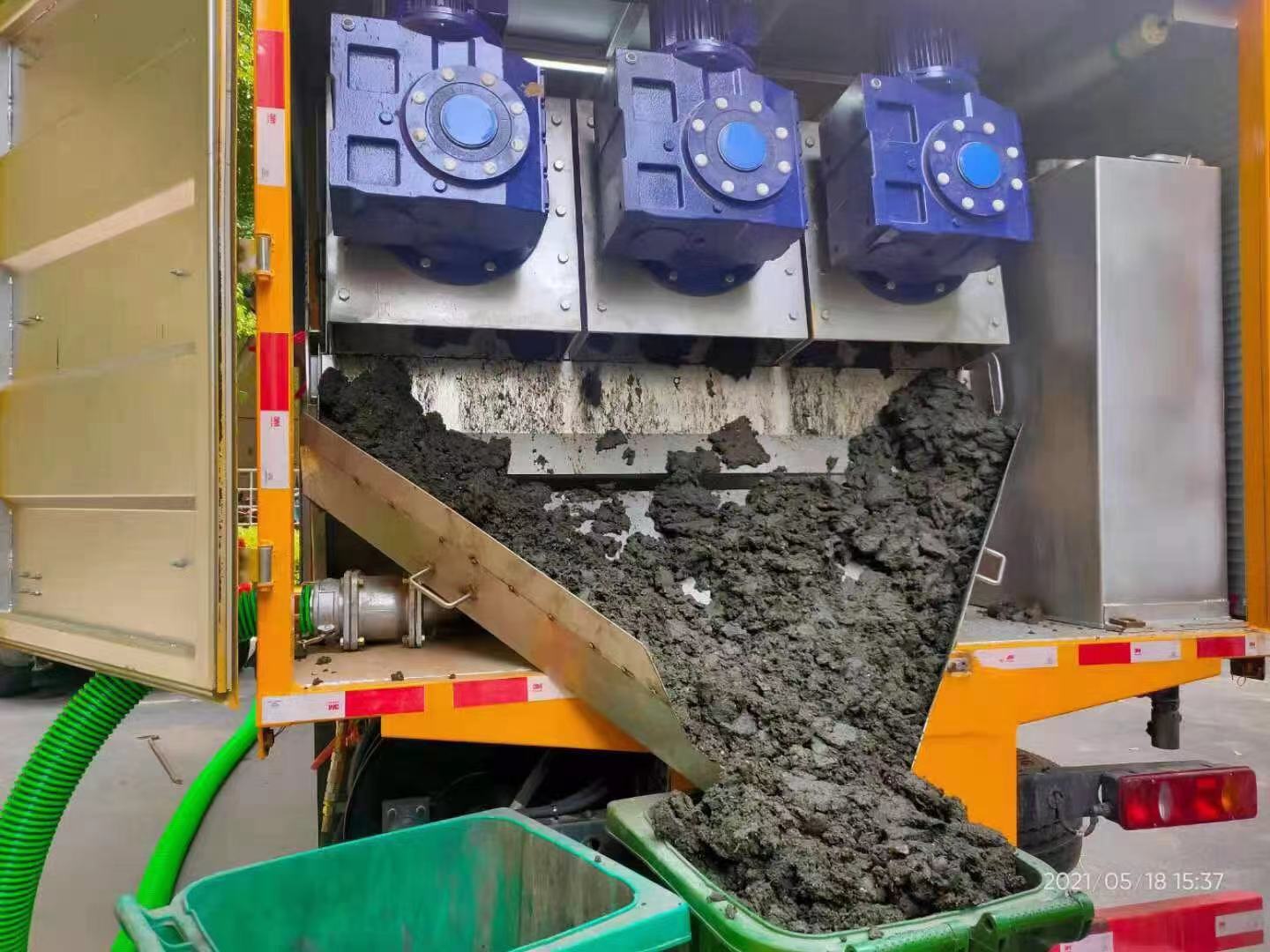 代县化粪池清掏城市维护站-泥浆净化干湿分离处理